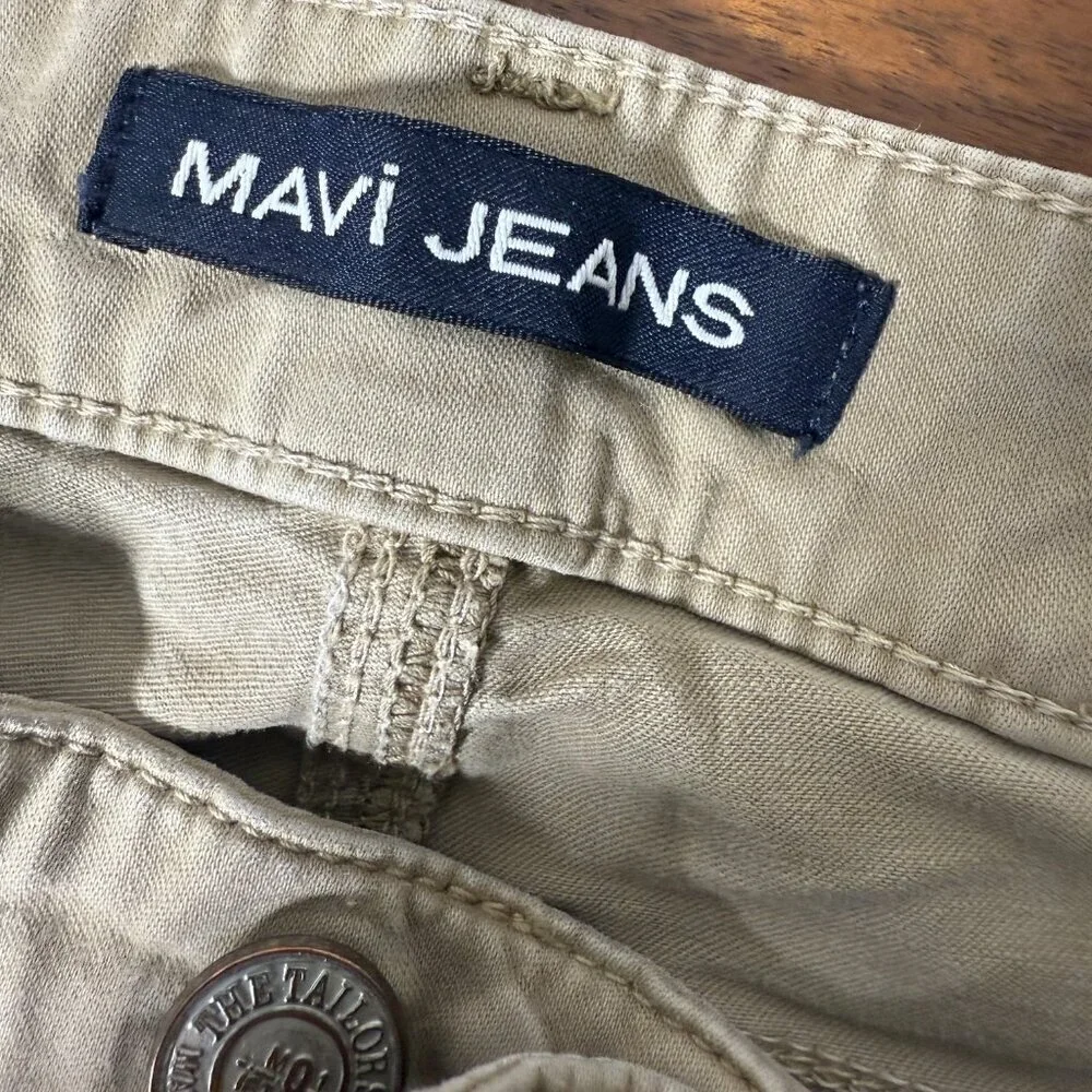 Mavi Jeans Khaki Pants Zach Straight Leg